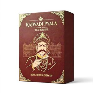 rajwadi pyala tea blends™ premium | desh ki chai | unique blend crafted for chai lovers across india | black tea | 500 g