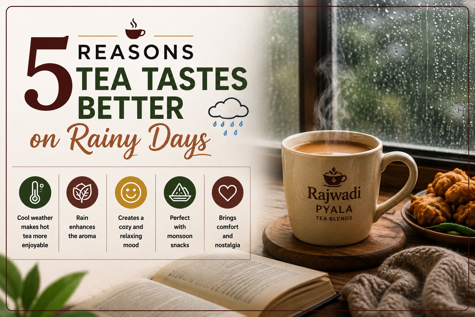 Tea Tastes Better on Rainy Days