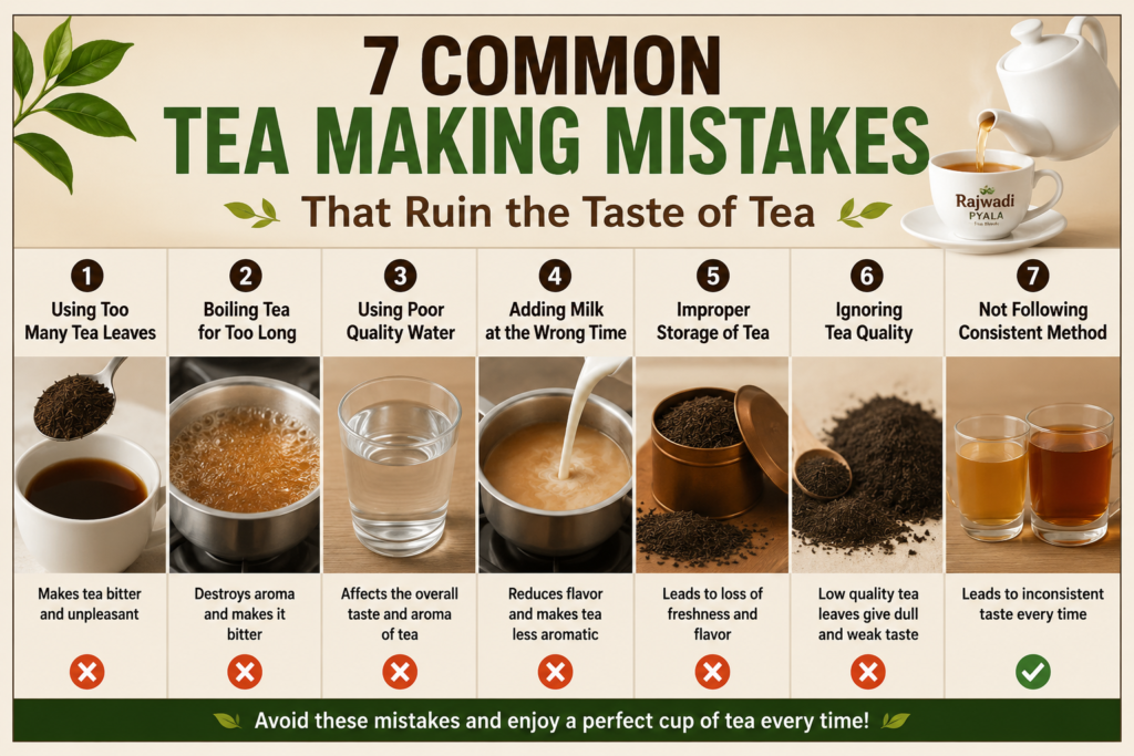 Tea Making Mistakes
