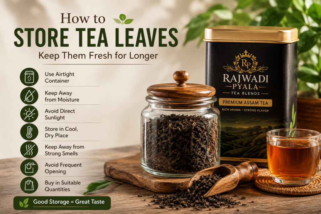 How to Store Tea Leaves