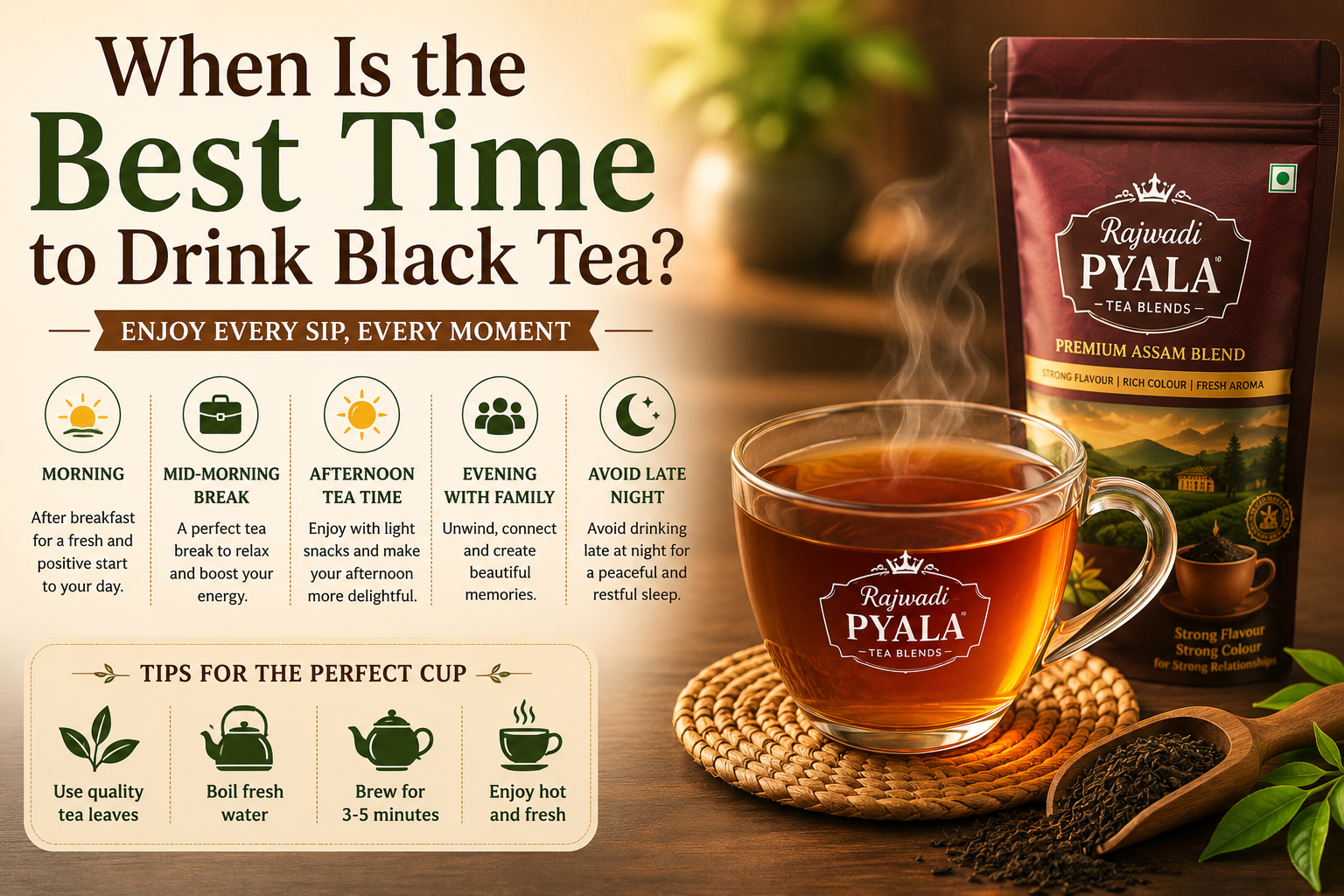 Best Time to Drink Black Tea
