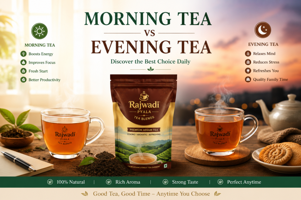Morning Tea vs Evening Tea