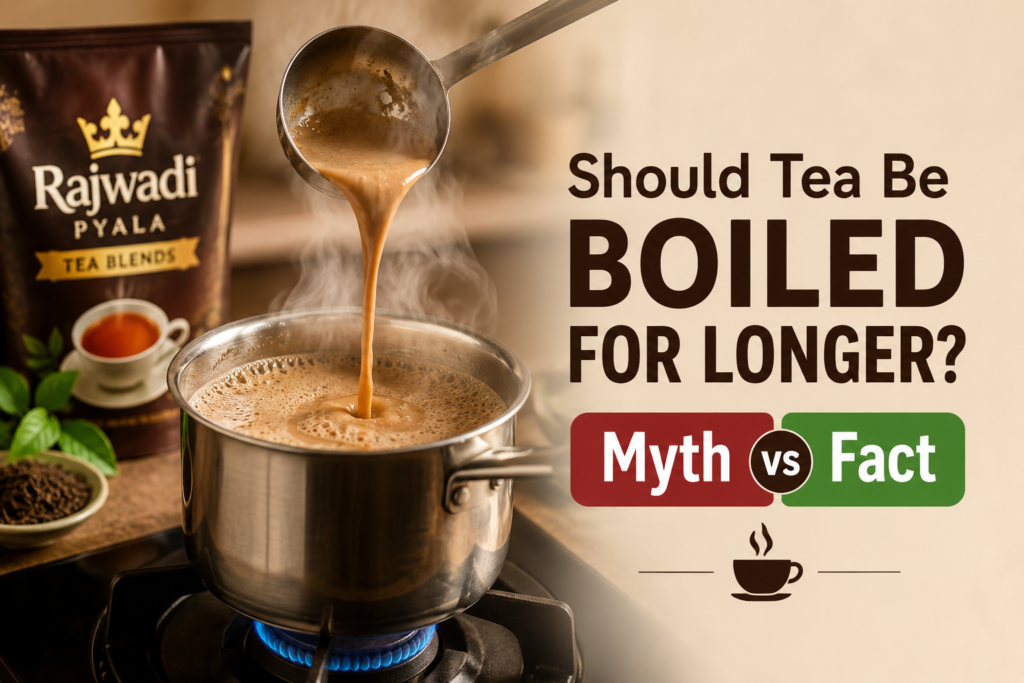 Should Tea Be Boiled for Longer